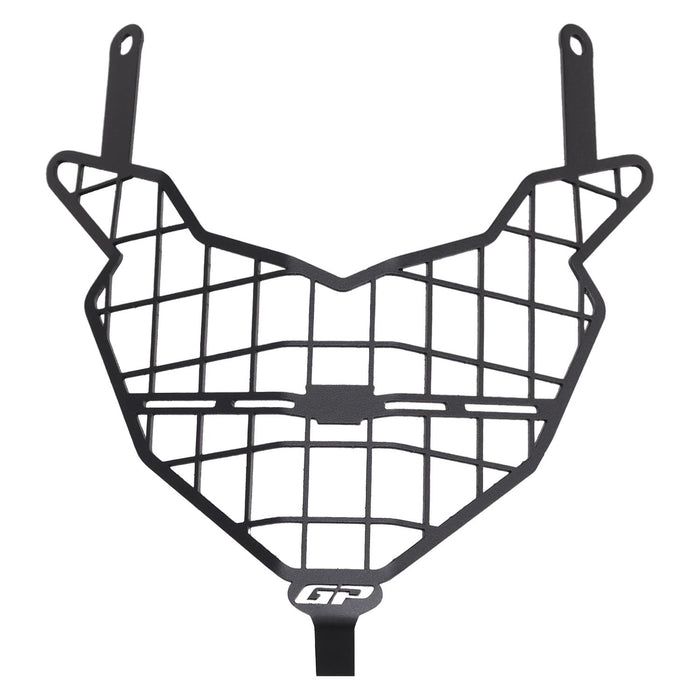 GP Kompozit Headlight Grille Protector Black Compatible For Honda XL750L Transalp 2023-2024