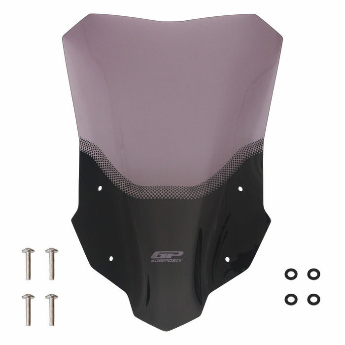 GP Kompozit Windshield Windscreen Smoked Compatible For Honda XL750L Transalp  2023-2024