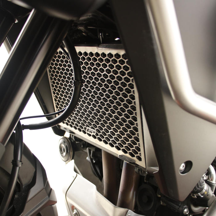 GP Kompozit Radiator Grille Guard Protector Cover Gray Compatible For Honda XL750L Transalp  2023-2024