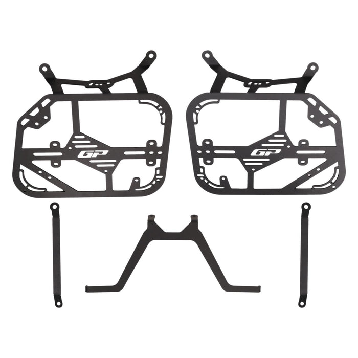 GP Kompozit Side Carrier Pannier Rack Black Compatible For Honda XL750L Transalp 2023-2024
