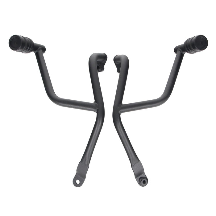 GP Kompozit Engine Protector Crash Bars Black Compatible For Husqvarna Svartpilen 250 2020-2023