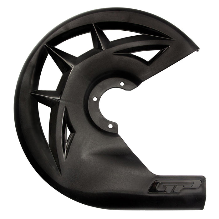GP Kompozit Protection de disque avant en plastique noir compatible pour Husqvarna TE 250 2014-2023