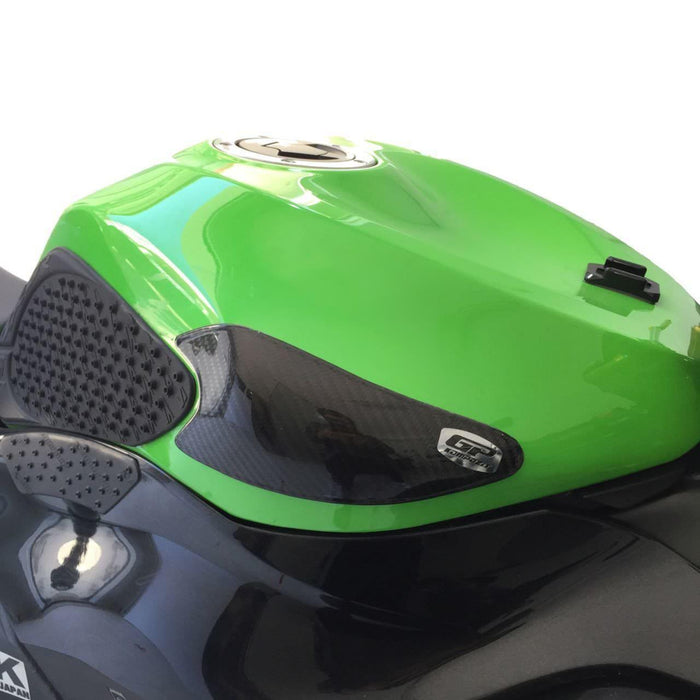 GP Kompozit Tank Guard Carbon Fiber Compatible For Kawasaki ZX-6R  2009-2017