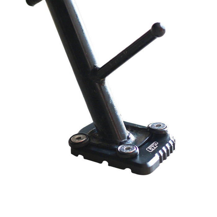 GP Kompozit Kickstand Side Stand Plate Pad Black Compatible For Honda X-ADV 2016-2020