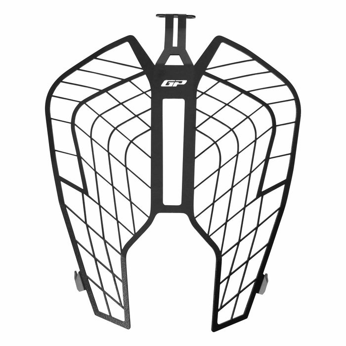 GP Kompozit Headlight Grille Guard Protector Black Compatible For KTM 1290 Super Adventure R / 1290 Super Adventure S 2021-2024