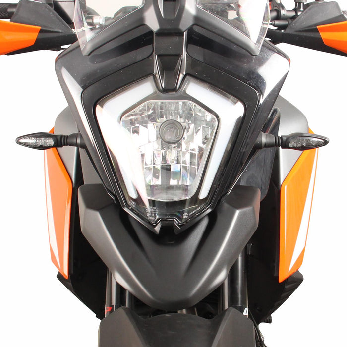 GP Kompozit Front Wheel Fairing Extension Black Compatible For KTM 250 Adventure / 390 Adventure  2020-2024