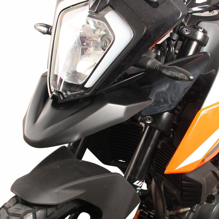 GP Kompozit Front Wheel Fairing Extension Black Compatible For KTM 250 Adventure / 390 Adventure  2020-2024