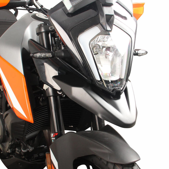 GP Kompozit Front Wheel Fairing Extension Black Compatible For KTM 250 Adventure / 390 Adventure  2020-2024