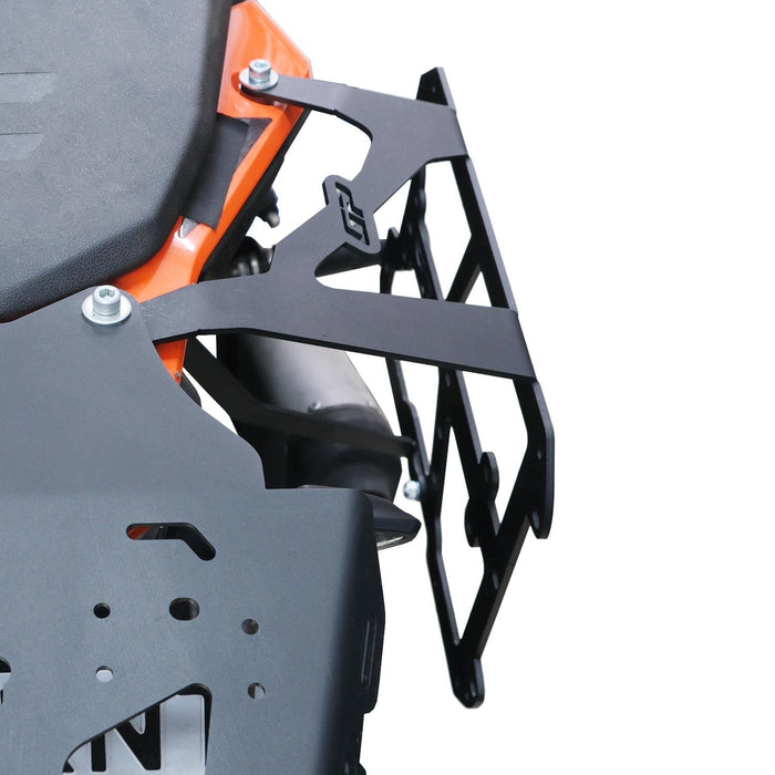 GP Kompozit Side Carrier Pannier Rack Black Compatible For KTM 250 Adventure / 390 Adventure  2020-2024