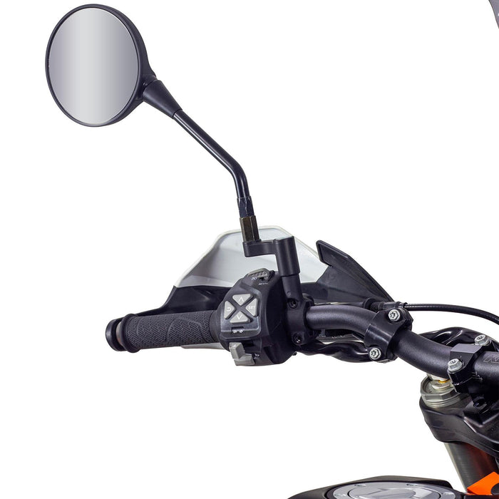 GP Kompozit Mirror Riser Extenders Black Compatible For KTM 790 / 790 Adventure R / 890 / 890 Adventure R  2021-2023