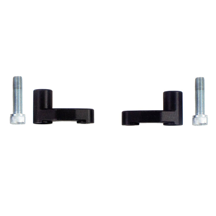 GP Kompozit Mirror Riser Extenders Black Compatible For KTM 790 / 790 Adventure R / 890 / 890 Adventure R  2021-2023