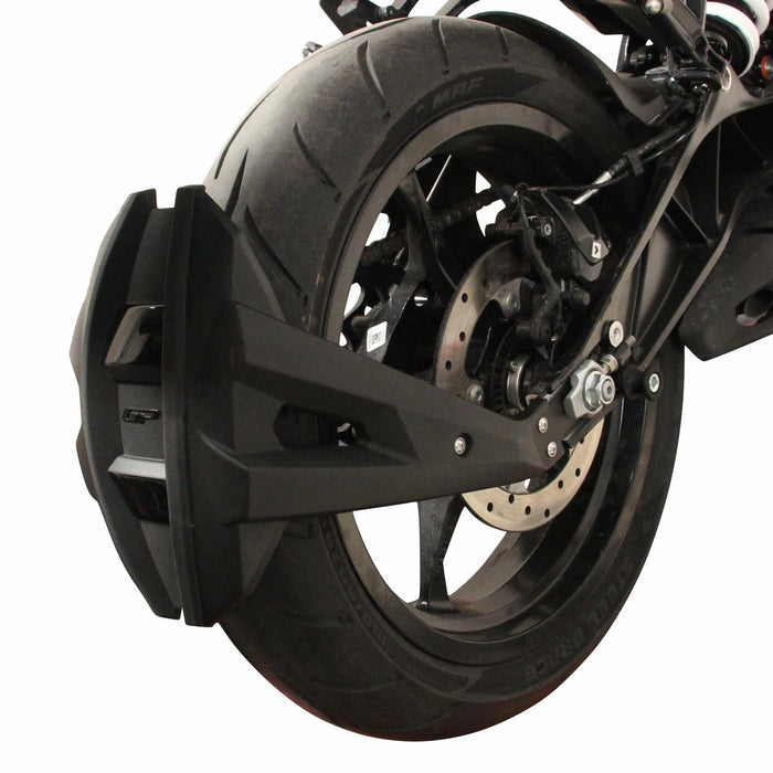 GP Kompozit Rear Wheel Fender Hugger Splash Guard Black Compatible For KTM 250 Duke / 390 Duke  2011-2020