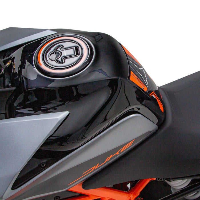 GP Kompozit Tank Pad Orange Compatible For KTM 390 Duke  2017-2023