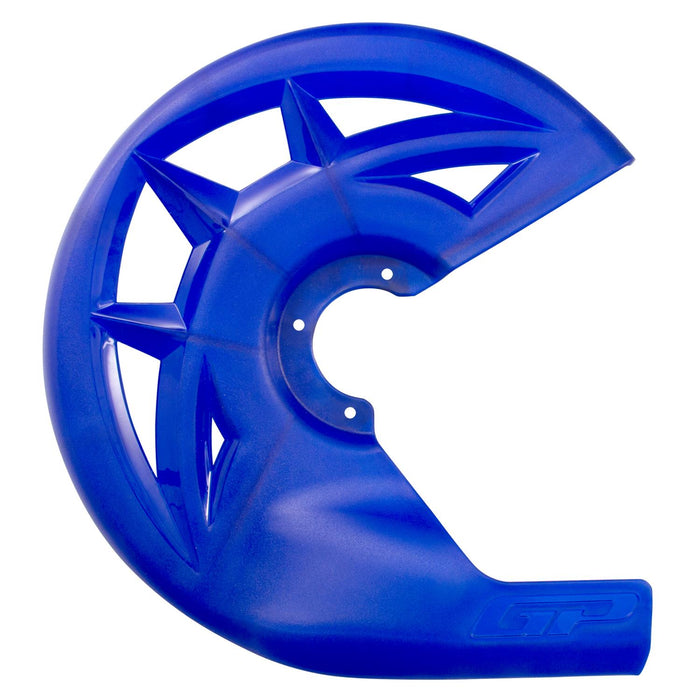 GP Kompozit Protector de disco delantero de plástico azul compatible con KTM 250 EXC 2013-2023