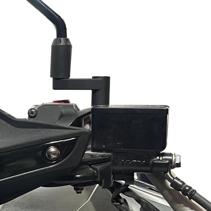 GP Kompozit Mirror Riser Extenders Black Compatible For Suzuki V-Strom 800DE 2024-2025