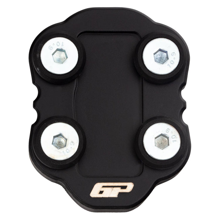 GP Kompozit Kickstand Side Stand Plate Pad Black Compatible For Peugeot Django  2017-2023