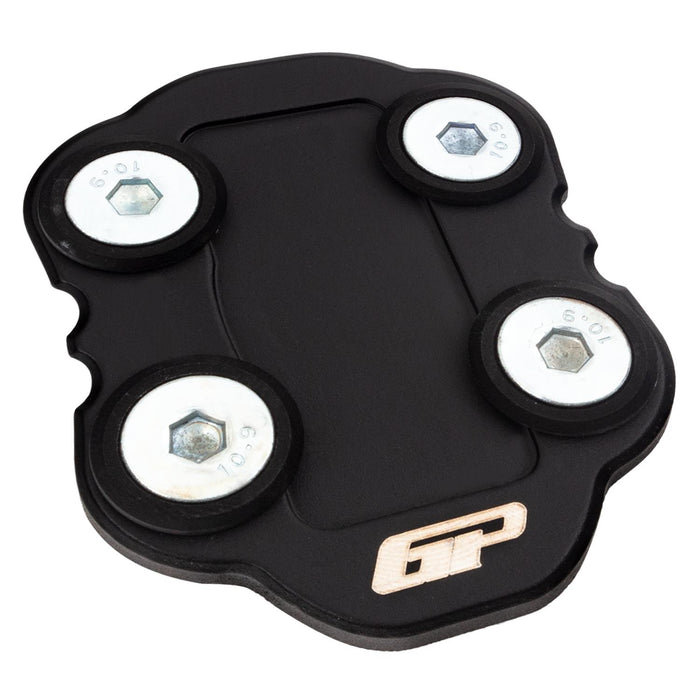 GP Kompozit Kickstand Side Stand Plate Pad Black Compatible For Peugeot Django  2017-2023