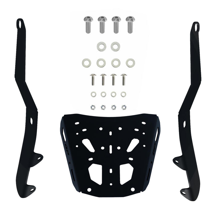 GP Kompozit Rear Luggage Rack Black Compatible For Peugeot XP400 GT  2023-2024