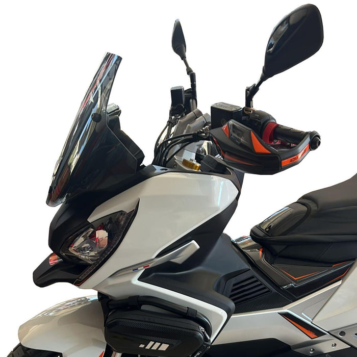 GP Kompozit Handlebar Riser Gray Compatible For Peuguet XP400 GT  2023-2024