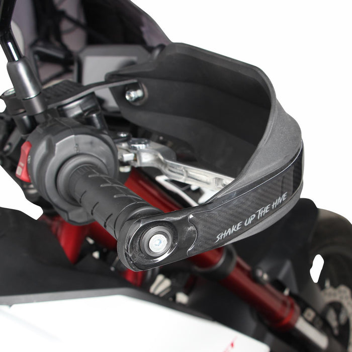GP Kompozit Plastic Handguard Black Compatible For Honda CB500 Hornet 2025