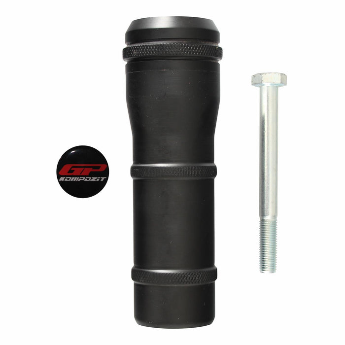 GP Kompozit Exhaust Crash Frame Slider Black Compatible For RKS Freccia 150 2022-2025