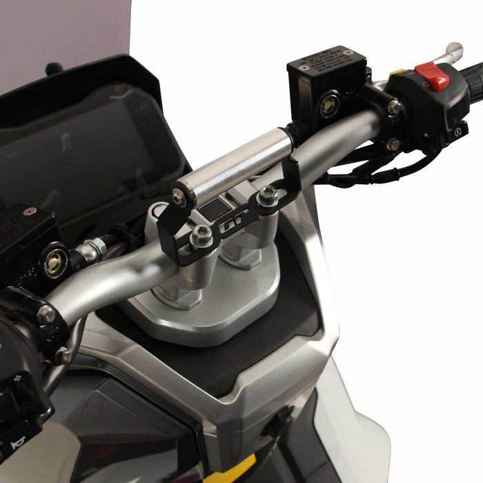 GP Kompozit Phone / Navigation / GPS Holder Bracket Black Compatible For RKS Freccia 150 2022-2025