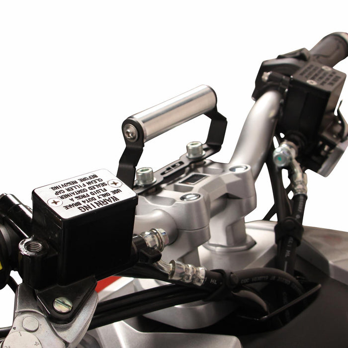 GP Kompozit Phone / Navigation / GPS Holder Bracket Black Compatible For RKS Freccia 150 2022-2025