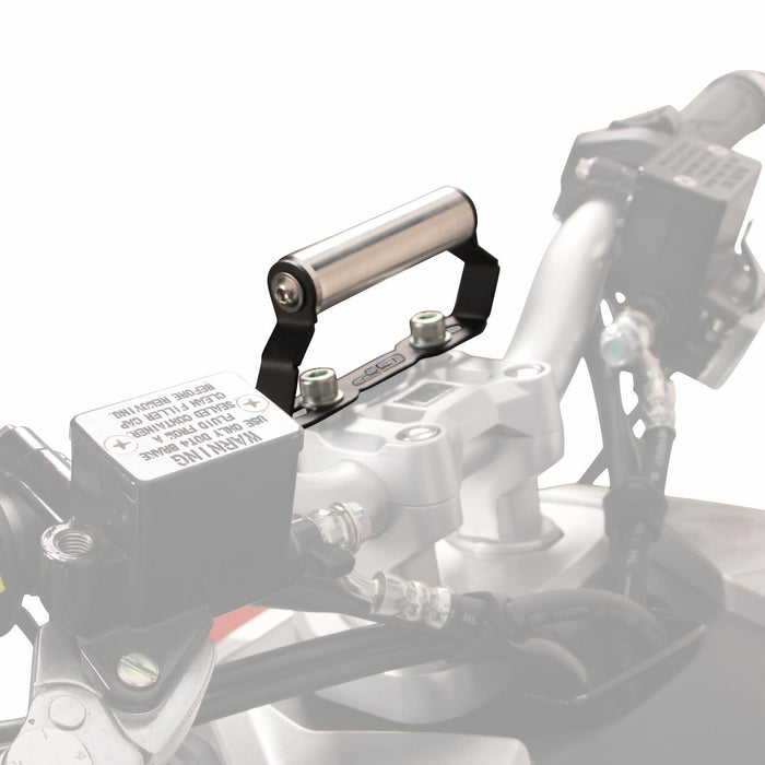 GP Kompozit Phone / Navigation / GPS Holder Bracket Black Compatible For RKS Freccia 150 2022-2025