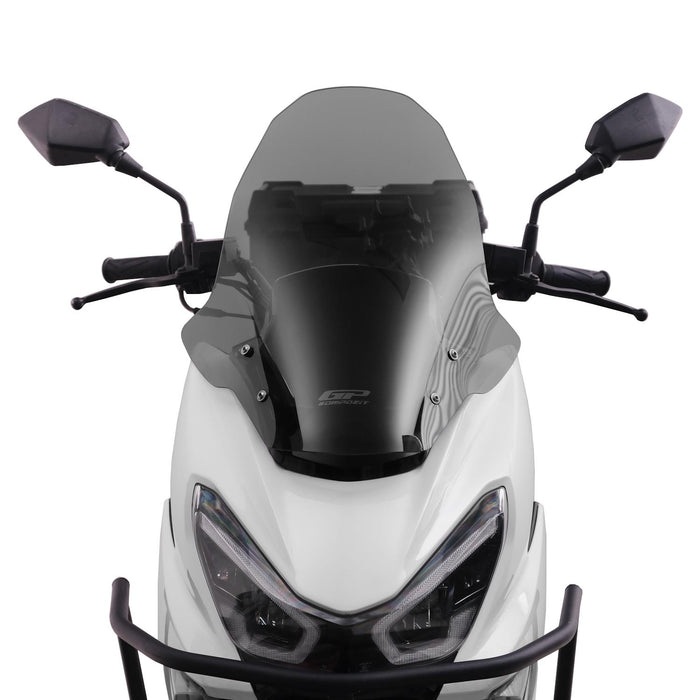 GP Kompozit Windshield Windscreen Smoked Compatible For RKS Newlight 125 Pro  2022-2024