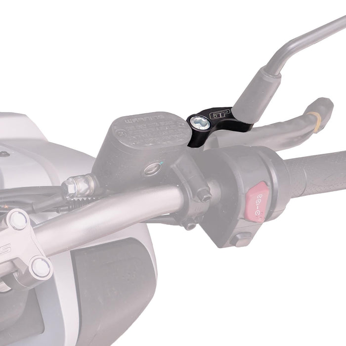 GP Kompozit Mirror Riser Extenders Black Compatible For RKS Reale125  2022-2025