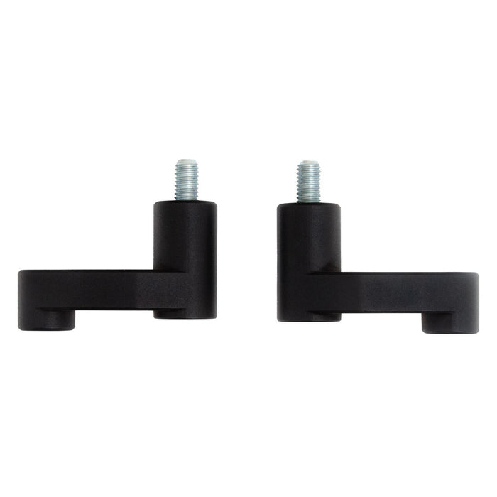 GP Kompozit Mirror Riser Extenders Black Compatible For RKS Reale125  2022-2025