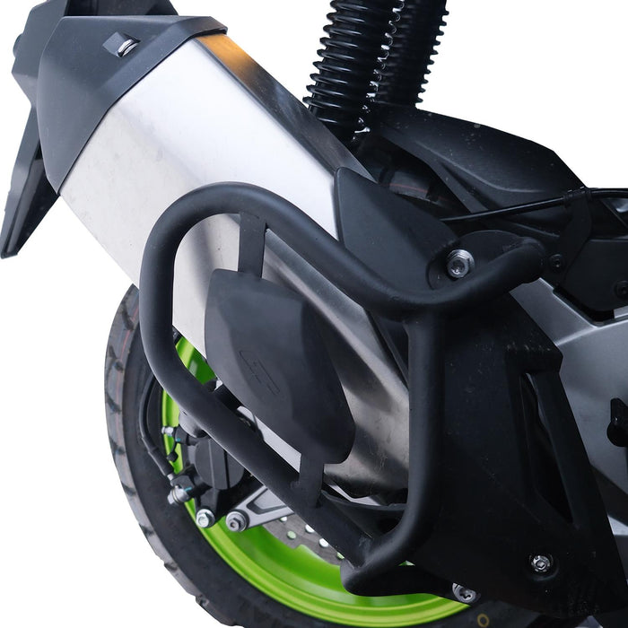 GP Kompozit Exhaust Guard Crash Bar Black Compatible For RKS Reale125  2022-2025