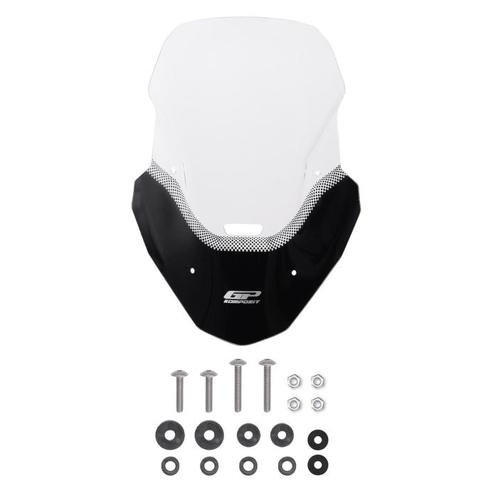 GP Kompozit Windshield Windscreen Clear Compatible For RKS Reale125  2022-2025