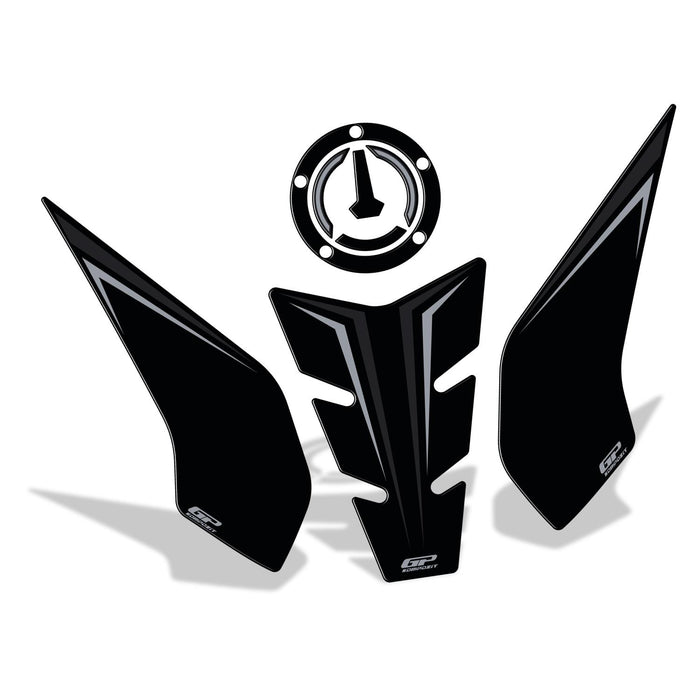 GP Kompozit Tank Pad Set Black Compatible For RKS SRK250RR  2023-2024