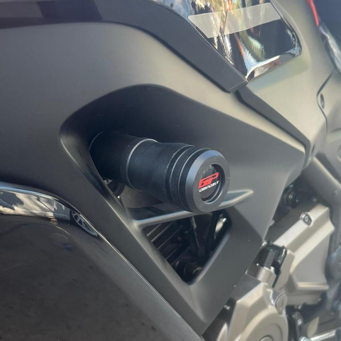 GP Kompozit Engine Crash Frame Sliders Black Compatible For RKS SRK250RR  2024