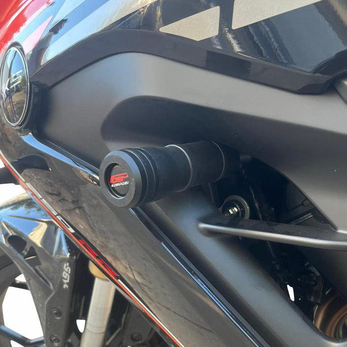 GP Kompozit Engine Crash Frame Sliders Black Compatible For RKS SRK250RR  2024