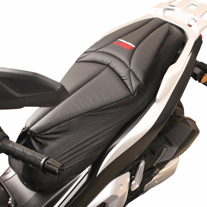 GP Kompozit Motorcycle Seated Cover Protector Waterproof Black Compatible For RKS Veloce 150  2022-2024