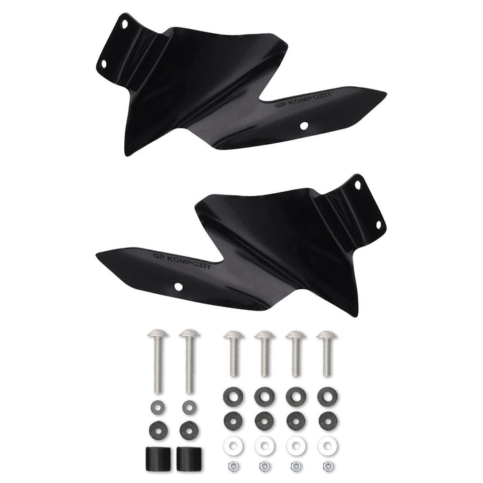 GP Kompozit Side Spoiler Wind Deflector Black Compatible For Benelli TRK 502 / TRK 502X  2018-2023