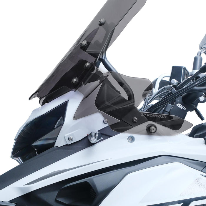 GP Kompozit Side Spoiler Wind Deflector Smoked Compatible For Benelli TRK 502 / TRK 502X  2018-2023