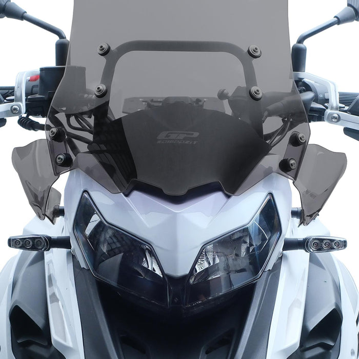 GP Kompozit Side Spoiler Wind Deflector Smoked Compatible For Benelli TRK 502 / TRK 502X  2018-2023