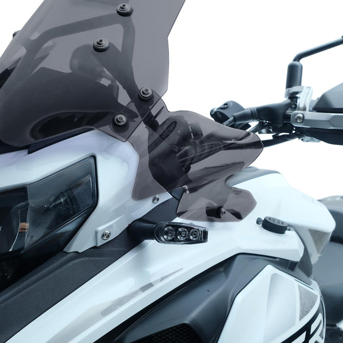 GP Kompozit Side Spoiler Wind Deflector Smoked Compatible For Benelli TRK 502 / TRK 502X  2018-2023