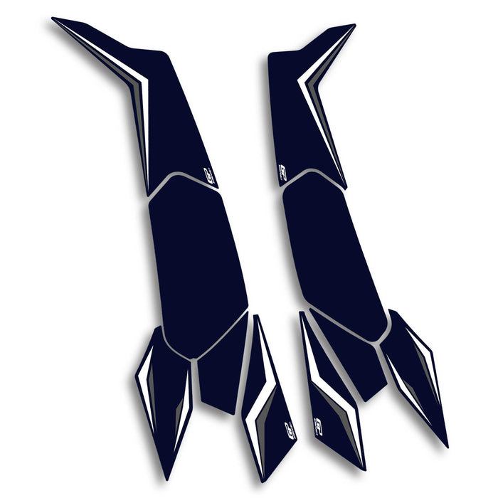 GP Kompozit Side Strip Tank Pad Blue Compatible For Honda PCX125 / PCX150  2025