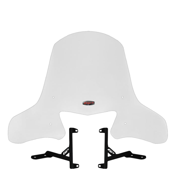 GP Kompozit Pare-brise transparent compatible avec Suzuki Adresse 2015-2018