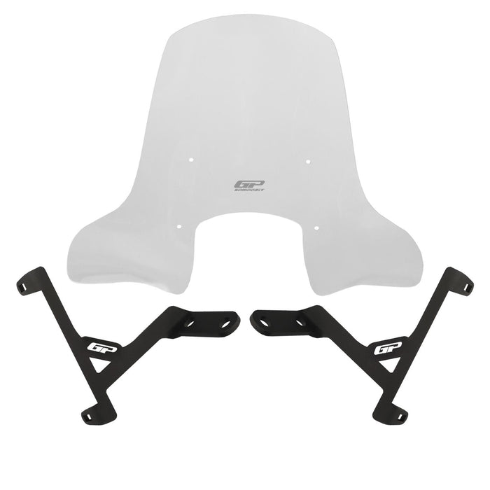 GP Kompozit Windshield Windscreen Clear Compatible For Suzuki Address 2023-2024