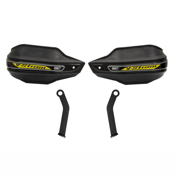 GP Kompozit Plastic Handguard Black Compatible For Suzuki V-Strom 250 2017-2023