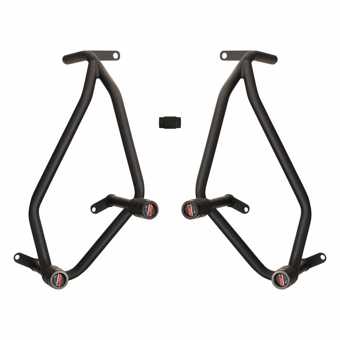 GP Kompozit Engine Protector Crash Bars Black Compatible For Suzuki V-Strom 800DE  2023-2024