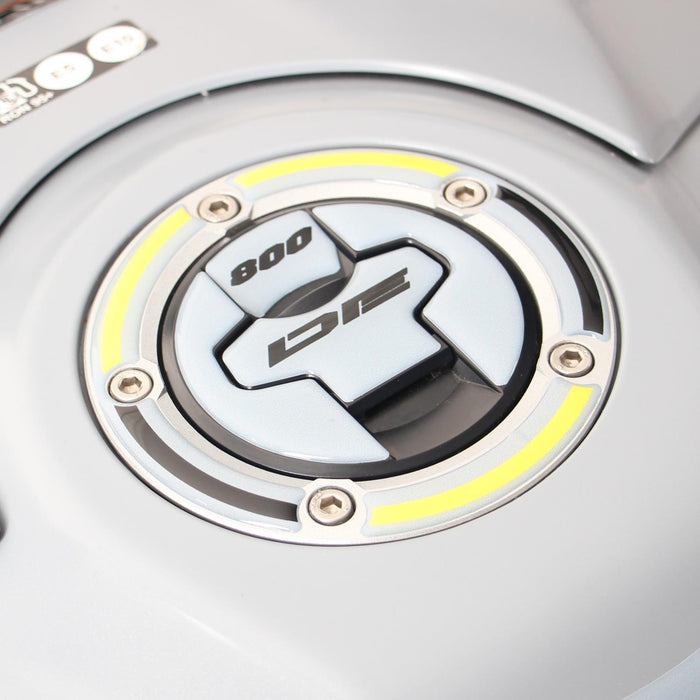 GP Kompozit Tank Pad Set Yellow Compatible For Suzuki V-Strom 800DE  2023-2024