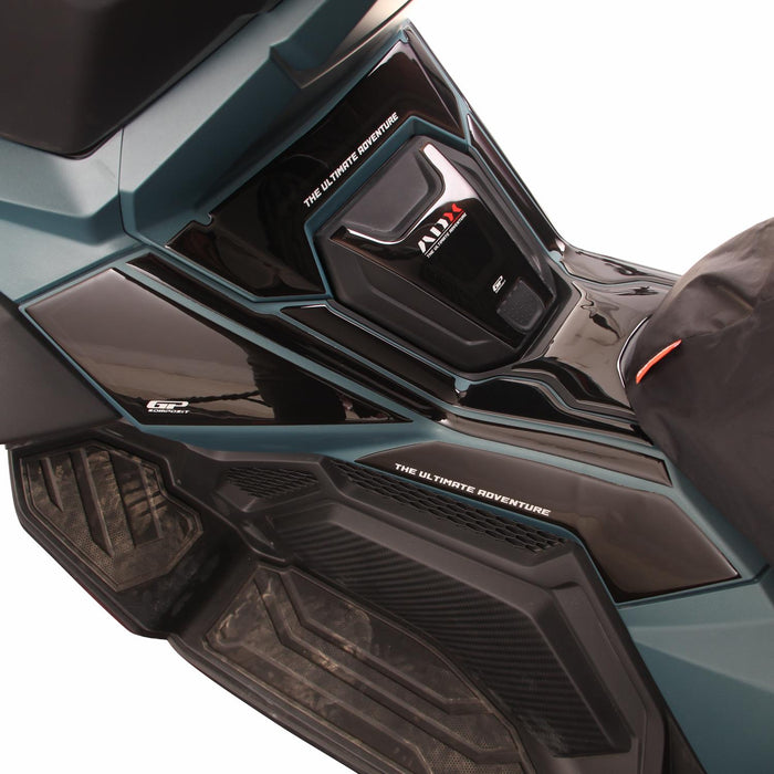 Protector Depósito GP Kompozit Negro Compatible con SYM ADX 125 2023