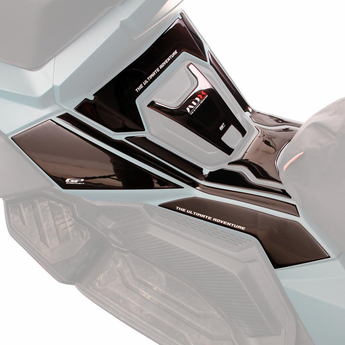 Protector Depósito GP Kompozit Negro Compatible con SYM ADX 125 2023