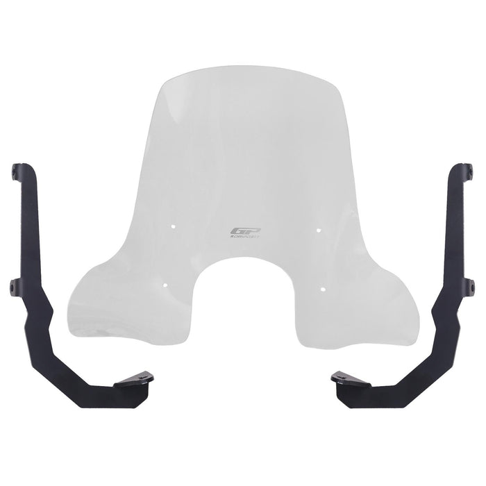GP Kompozit Windshield Windscreen Clear Compatible For SYM Fiddle 4 2022-2024